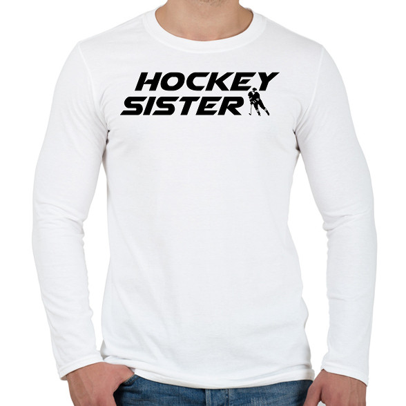 Hockey sister -Férfi hosszú ujjú póló