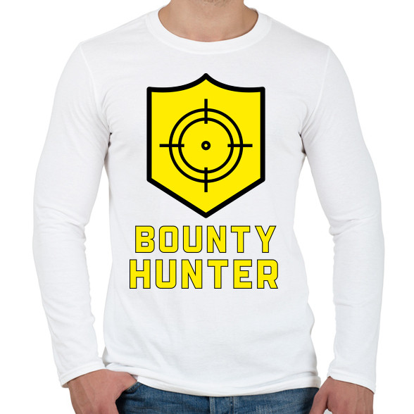 Bounty Hunter-Férfi hosszú ujjú póló