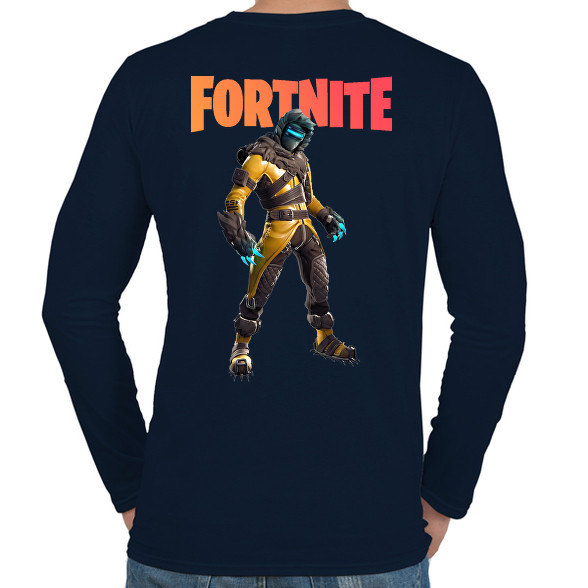 Zenith Fortnite-Férfi hosszú ujjú póló