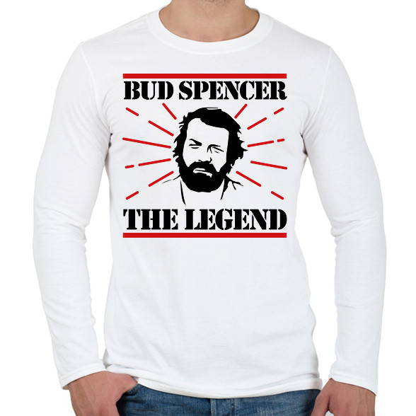 Bud Spencer - The legend-Férfi hosszú ujjú póló