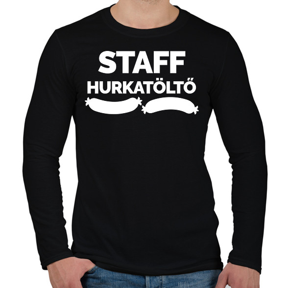 Hurkatöltő Staff-Férfi hosszú ujjú póló