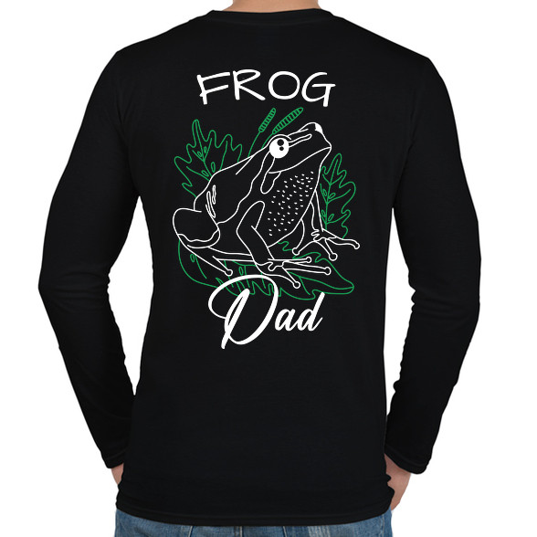 Frog Dad-Férfi hosszú ujjú póló