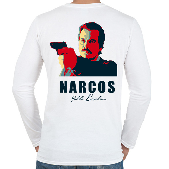 Narcos2-Férfi hosszú ujjú póló