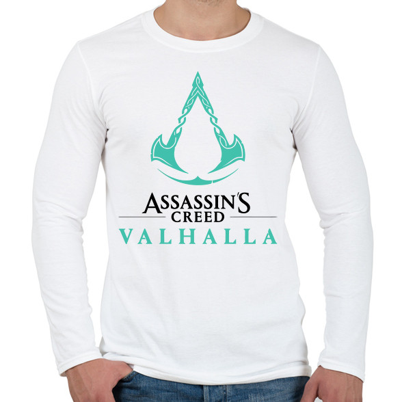 Assassins Creed - Valhalla-Férfi hosszú ujjú póló