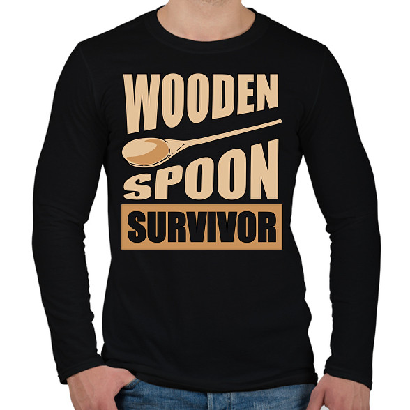 Wooden spoon-Férfi hosszú ujjú póló