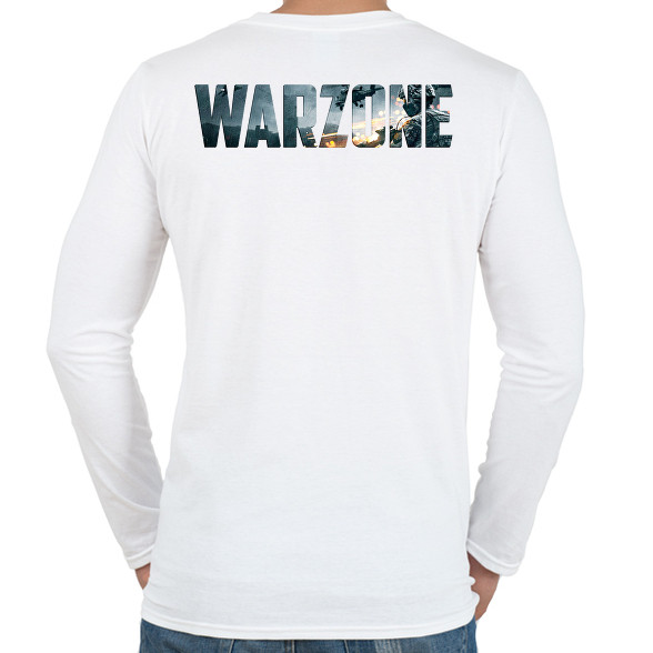 Warzone Logo-Férfi hosszú ujjú póló