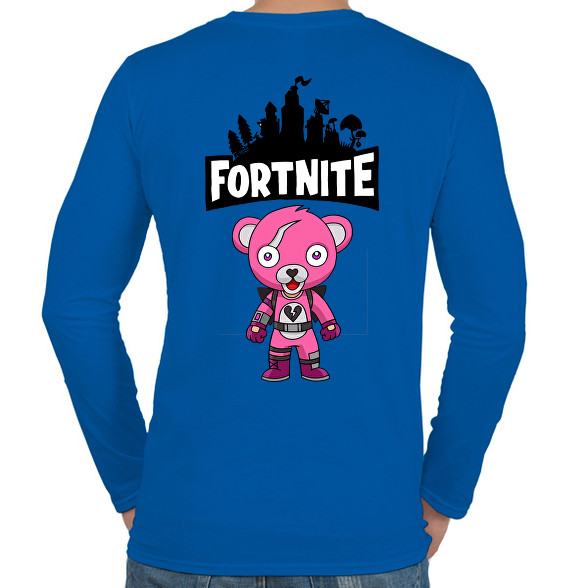 Fortnite Cuddle team leader-Férfi hosszú ujjú póló