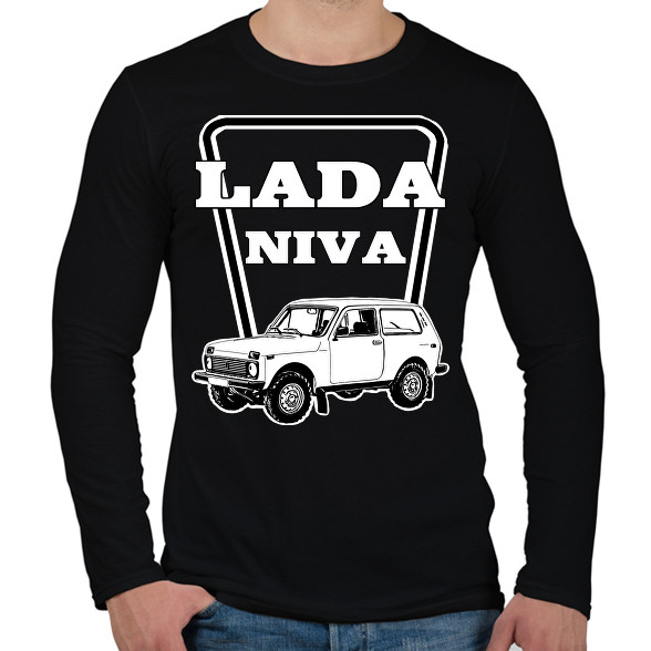 lada niva-Férfi hosszú ujjú póló