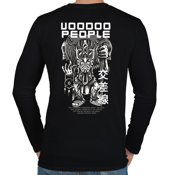 Voodoo people-Férfi hosszú ujjú póló