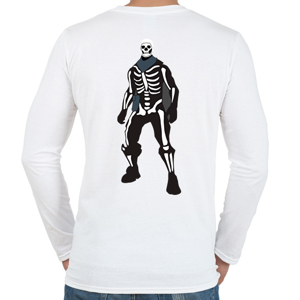 Skeleton skin Fortnite-Férfi hosszú ujjú póló