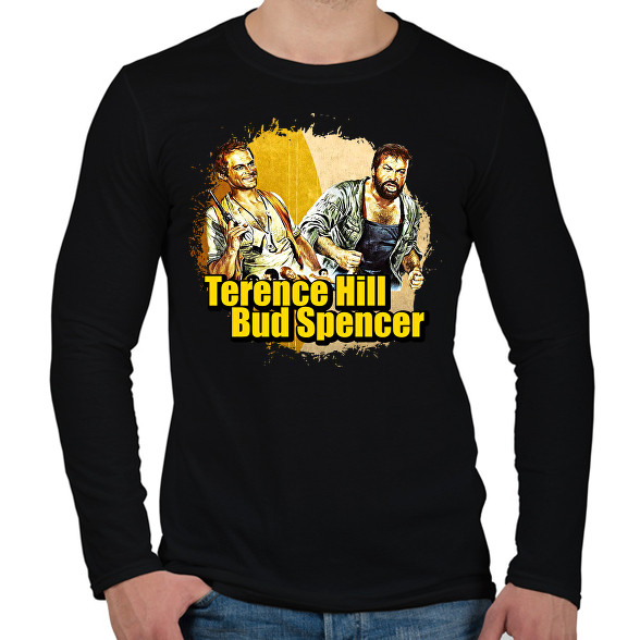 Bud Spencer és Terence Hill-Férfi hosszú ujjú póló