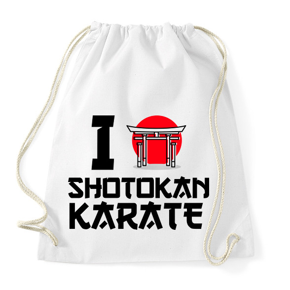 I love Shotokan Karate-Sportzsák, Tornazsák