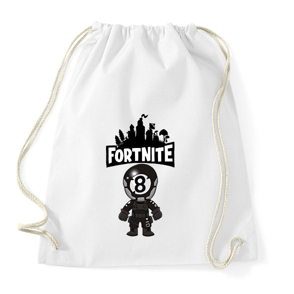 Fortnite 8ball skin-Sportzsák, Tornazsák