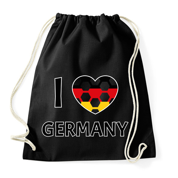 I love Germany-Sportzsák, Tornazsák