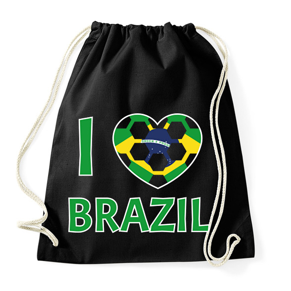 I love Brazil-Sportzsák, Tornazsák