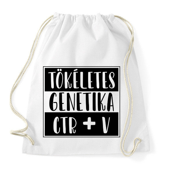 Tökéletes genetika Ctr+V-Sportzsák, Tornazsák