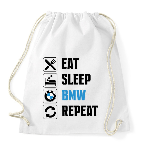 Eat Sleep Bmw-Sportzsák, Tornazsák