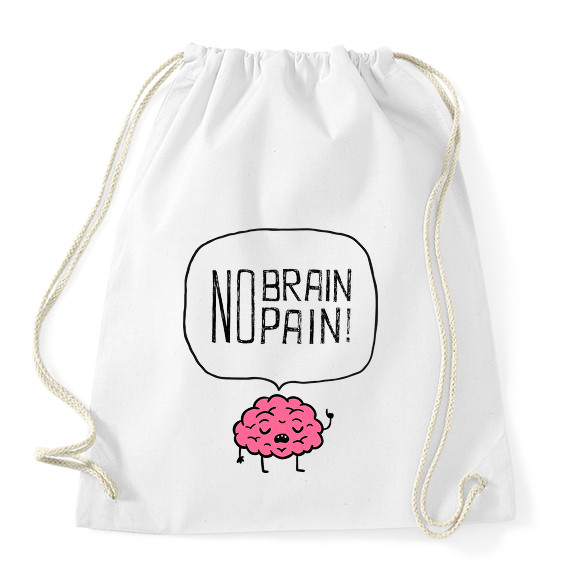 no brain no pain-Sportzsák, Tornazsák