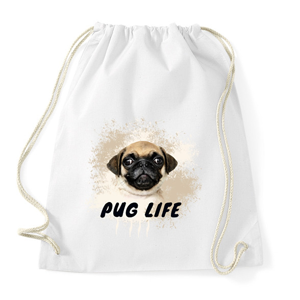 pug life-Sportzsák, Tornazsák