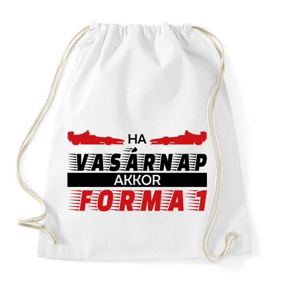 Vasárnap - Forma 1-Sportzsák, Tornazsák