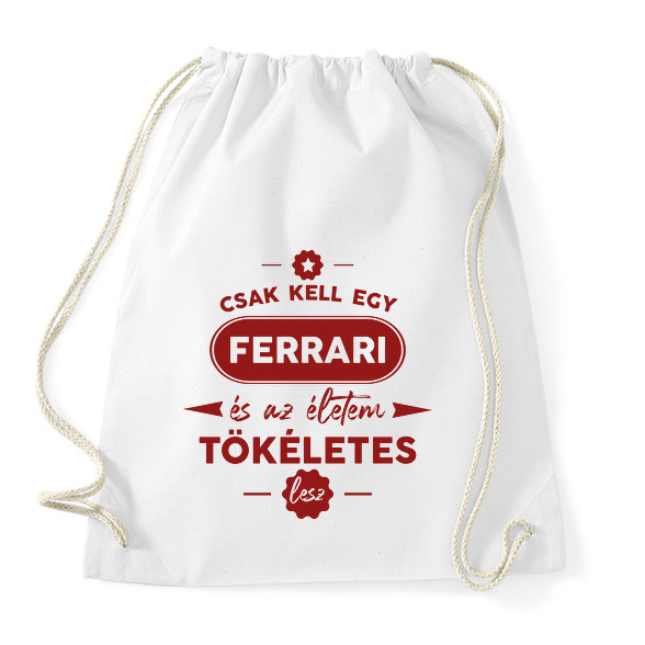 Csak kell egy Ferrari-Sportzsák, Tornazsák