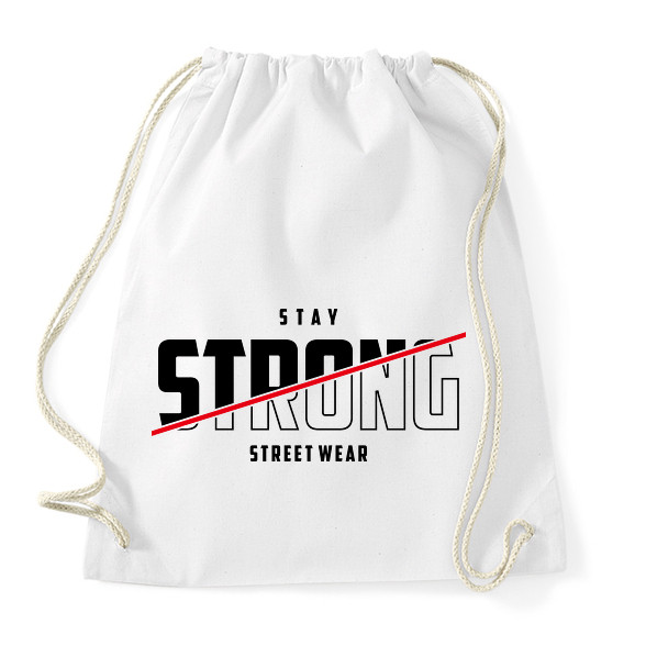 Stay Strong Street Wear-Sportzsák, Tornazsák