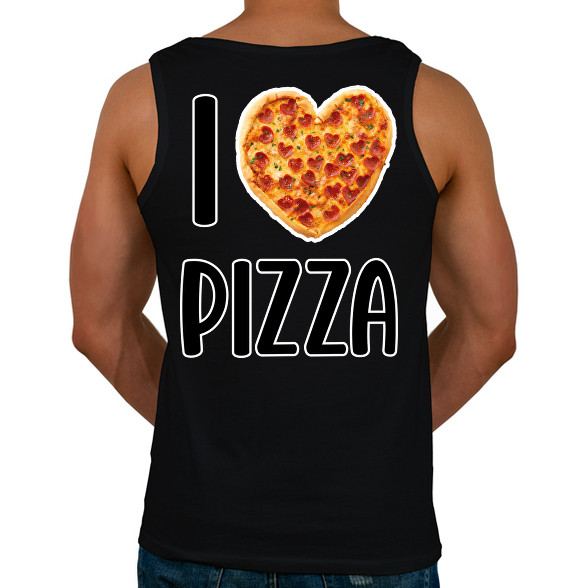 I love pizza-Férfi atléta