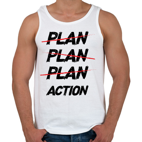 Plan, plan, plan, action-Férfi atléta