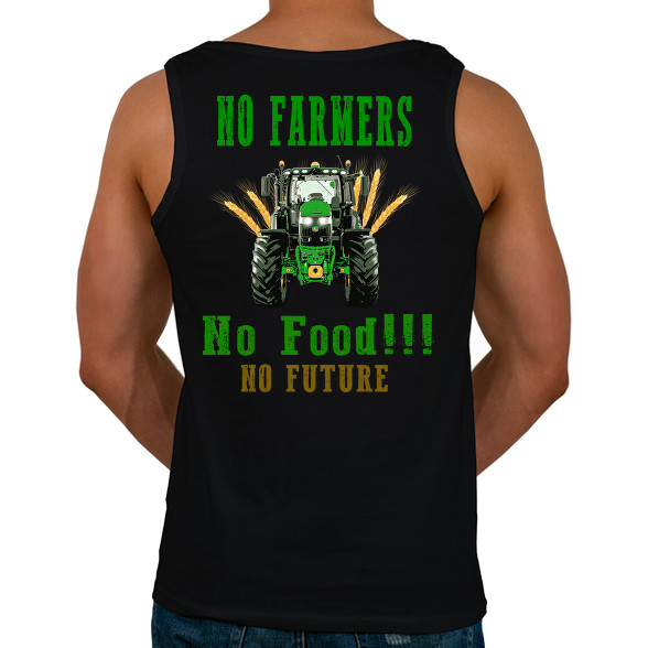 no farmers no food-Férfi atléta