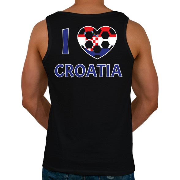 I love Croatia-Férfi atléta