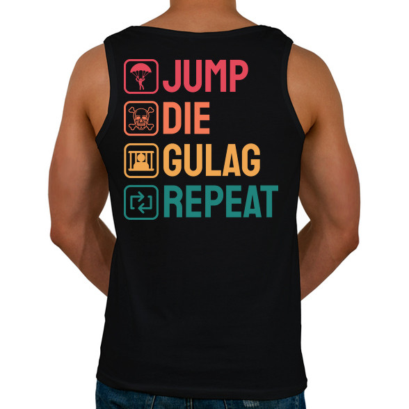 Jump, Die, Gulag, Repeat-Férfi atléta