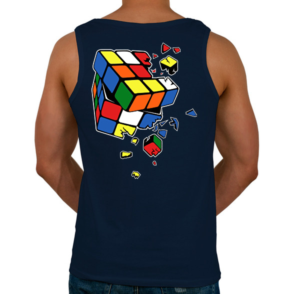 RubikCube Broke-Férfi atléta