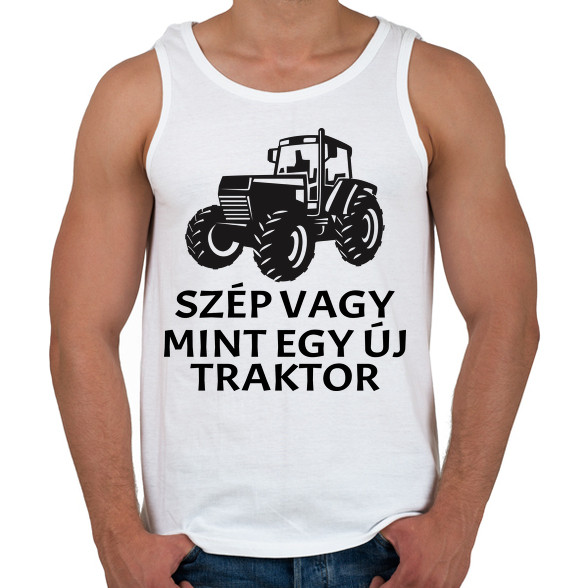 Szép vagy, mint egy új traktor.-Férfi atléta