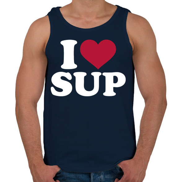 I love SUP!-Férfi atléta