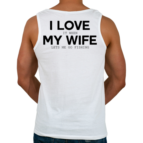 I love my wife.-Férfi atléta