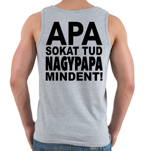 Apa sokat tud, nagypapa mindent!-Férfi atléta