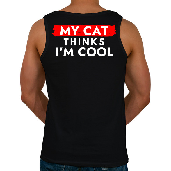 My cat thinks I'm Cool-Férfi atléta