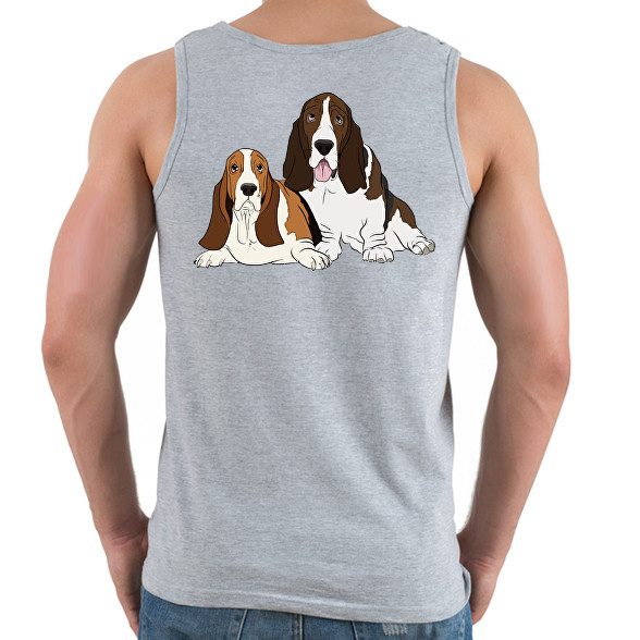 Basset hound-Férfi atléta