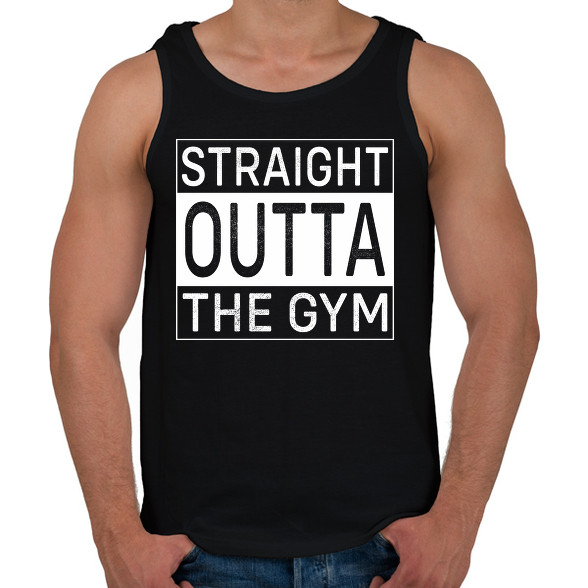 Straight Outta Gym-Férfi atléta