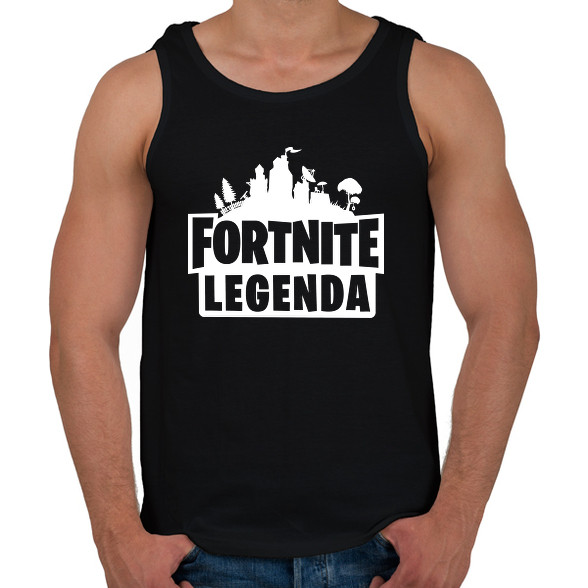 Fortnite Legenda - Fehér-Férfi atléta