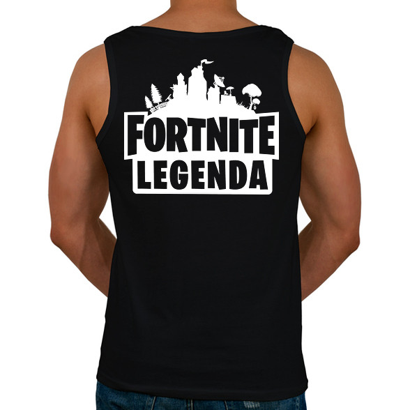 Fortnite Legenda - Fehér-Férfi atléta