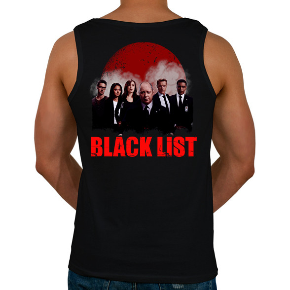 black list poster-Férfi atléta