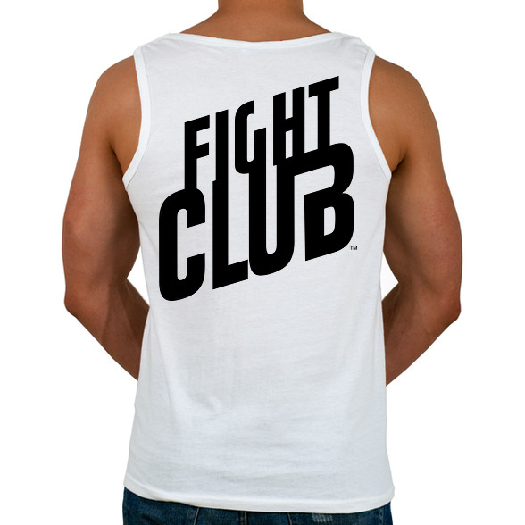 fight club logo-Férfi atléta