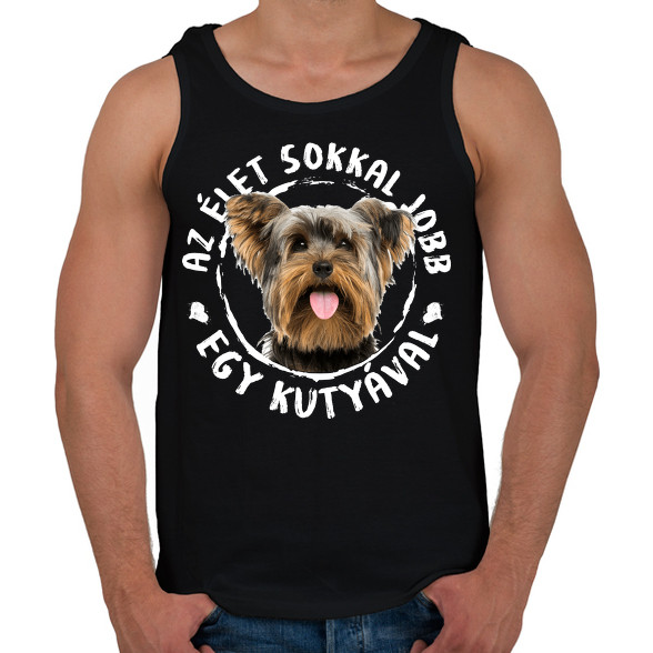 Yorkshire terrier-Férfi atléta