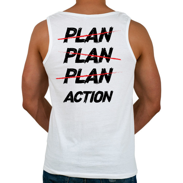 Plan, plan, plan, action-Férfi atléta