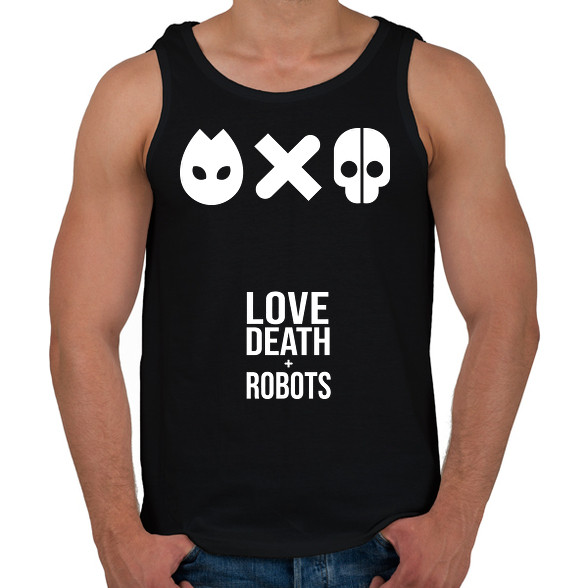 Love Death and Robots logo-Férfi atléta