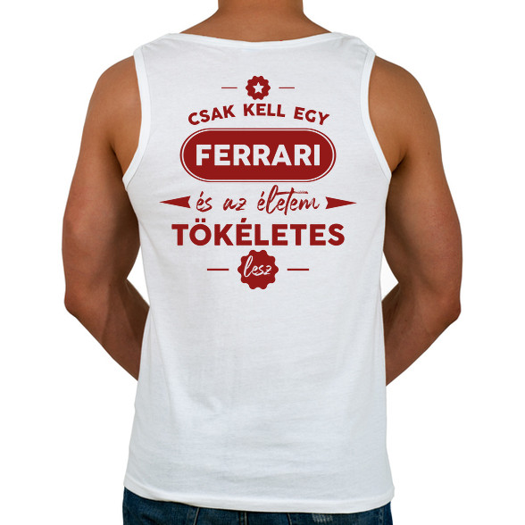 Csak kell egy Ferrari-Férfi atléta