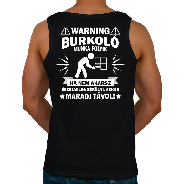 Burkoló munka -Férfi atléta