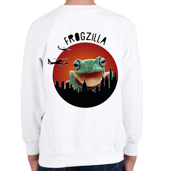 Frogzilla-Gyerek pulóver