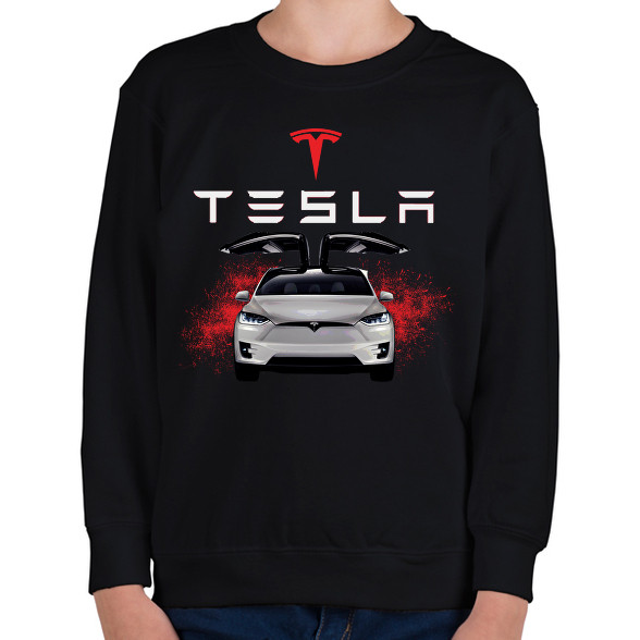 tesla -Gyerek pulóver